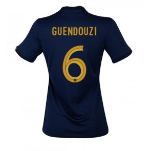 Francja Matteo Guendouzi #6 Koszulka Podstawowych Kobiety MŚ 2022 Krótki Rękaw
